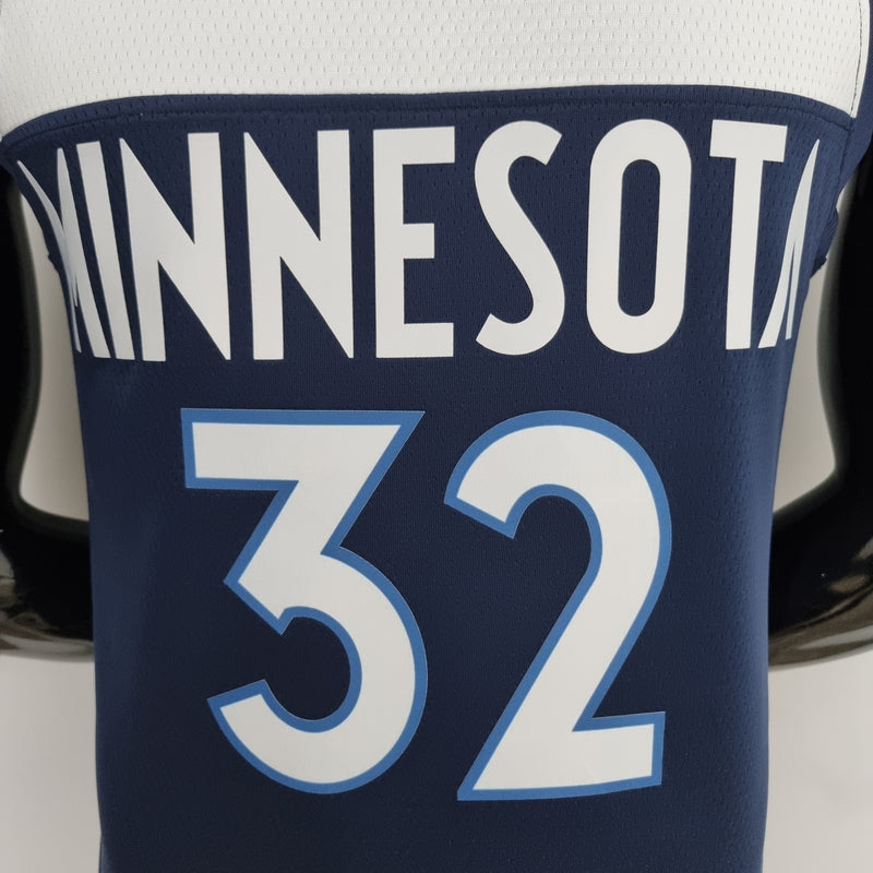 Camisa Regata Minnesota Timberwolves Icon Edition 2022 - Azul