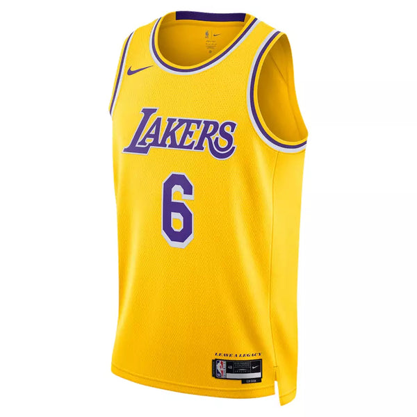 Camisa Regata Los Angeles Lakers Icon Edition 2022 - Amarela
